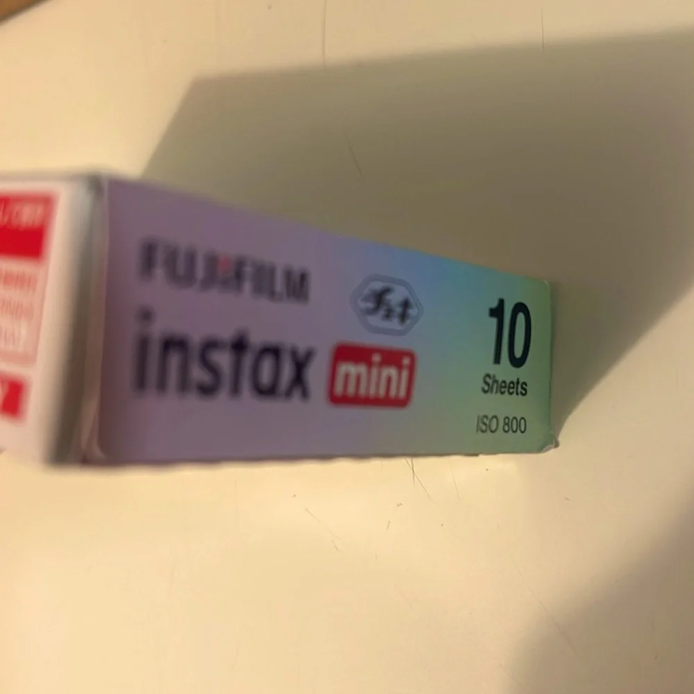 5/$25 FULIFILM instacart mini Mermaid Tail Instant Film BNIB